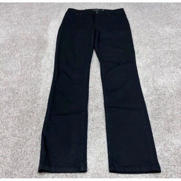 Lauren Ralph Lauren Women's Black Jeggings Size 6 Pockets - Picture 1 of 8